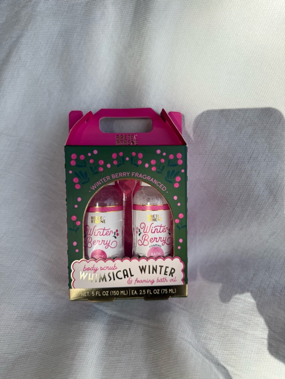 Winter Berry Whimsical Winter Body Scrub & Foaming Bath Oil Duo - Picture 2 of 3